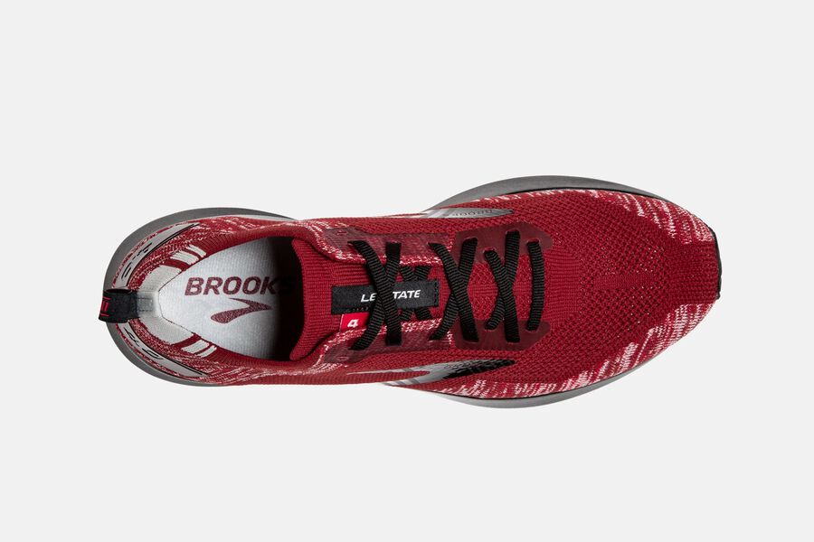 Brooks Running Shoes Mens Red/Grey/Black - Levitate 4 Road - 9205-QZEYR